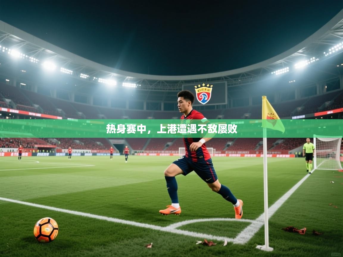 热身赛中，上港遭遇不敌屡败  第2张